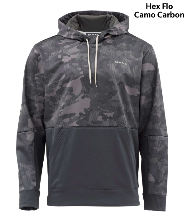 Simms Challenger Hoody Hex Flo Camo Carbon Simms Challenger Hoody Hex Flo Camo Carbon